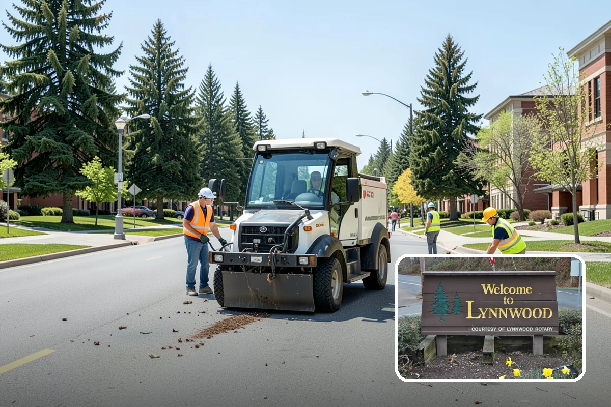 City Facilities Maintenance in Lynnwood, Snohomish County, WA - Presentable civic entrances that reinforce public trust