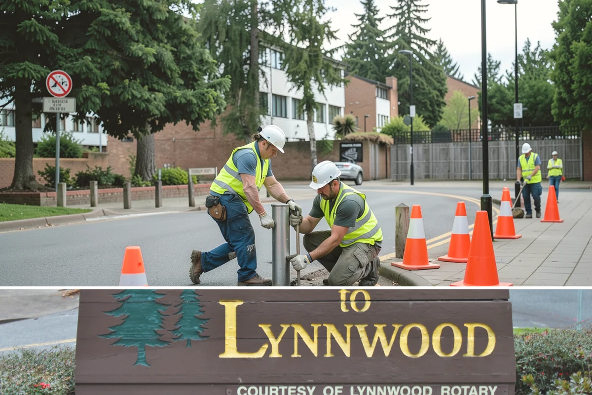 City Facilities Maintenance in Lynnwood, Snohomish County, WA - Detailed planting and display work concentrates in spring and early summer ahead of peak civic-event season.