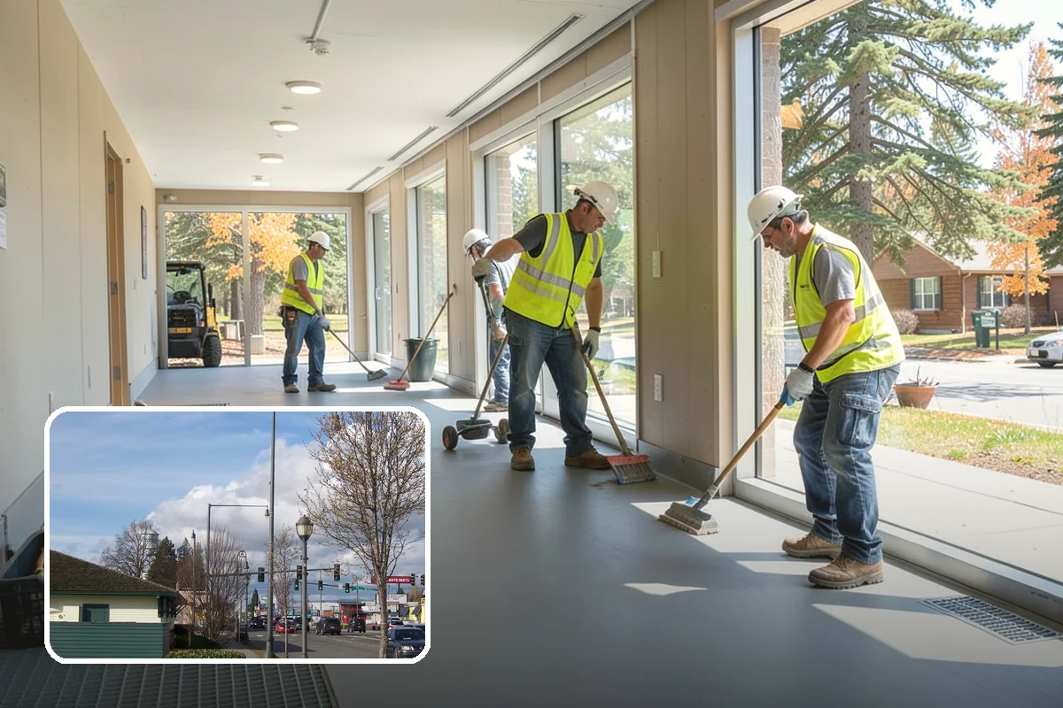 City Facilities Maintenance in Marysville, Snohomish County, WA - Presentable civic entrances that reinforce public trust