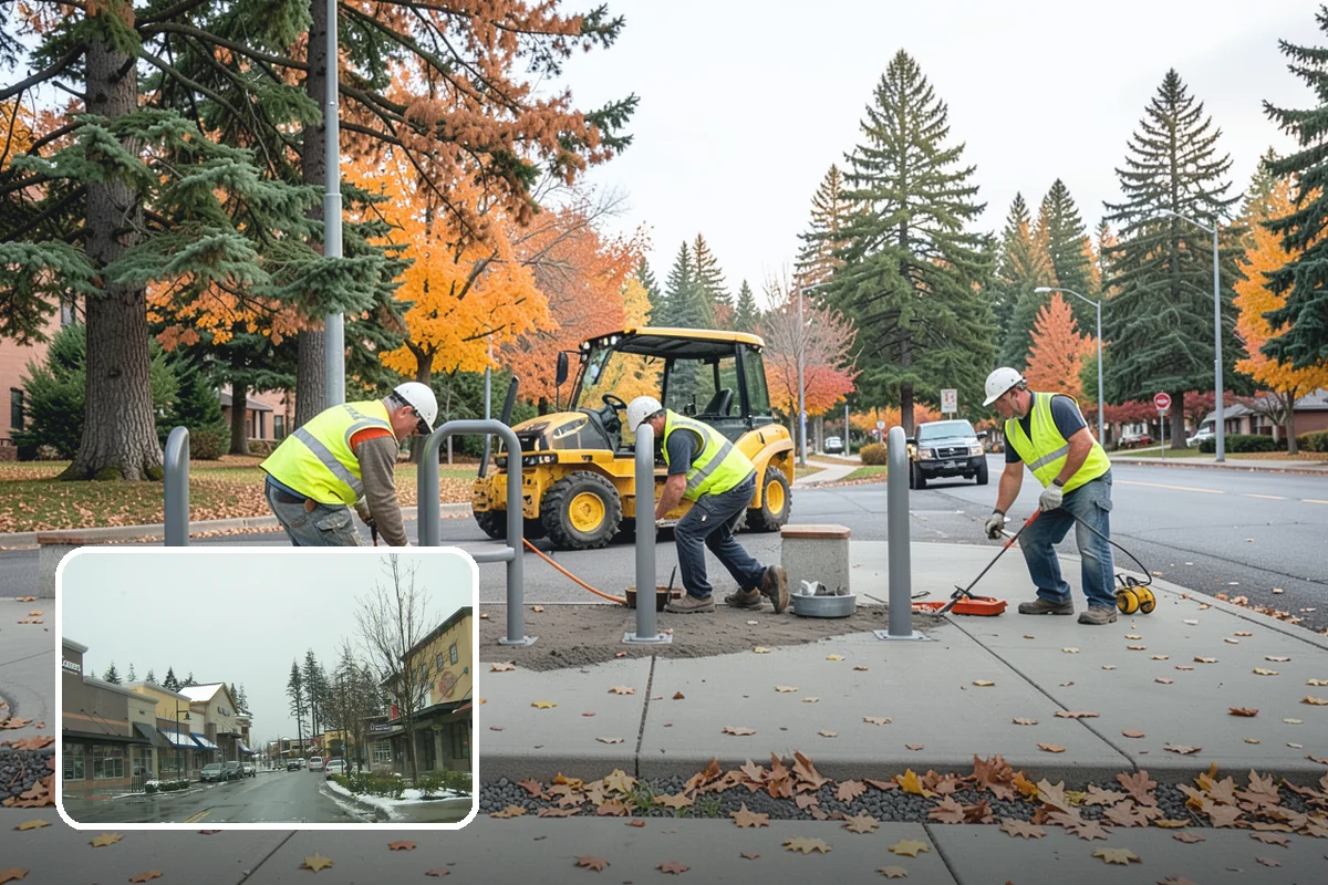 City Facilities Maintenance in Mill Creek, Snohomish County, WA - Presentable civic entrances that reinforce public trust
