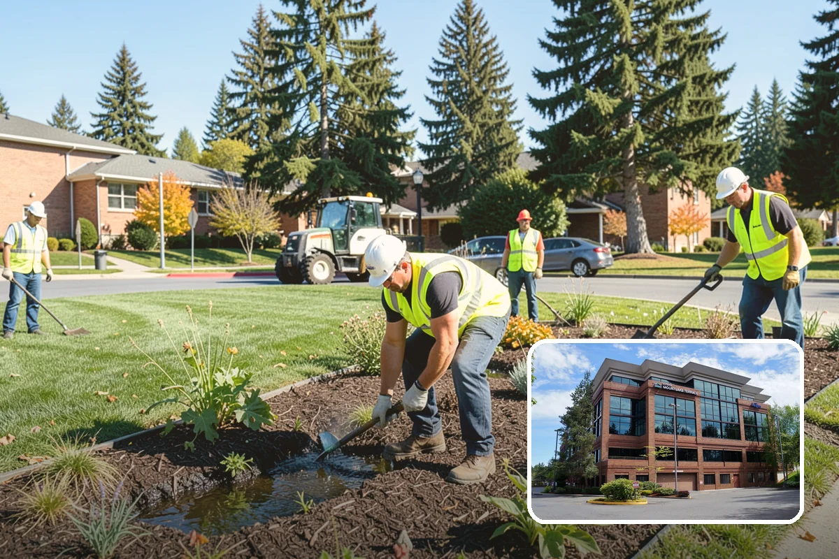 City Facilities Maintenance in Mountlake Terrace, Snohomish County, WA - Presentable civic entrances that reinforce public trust