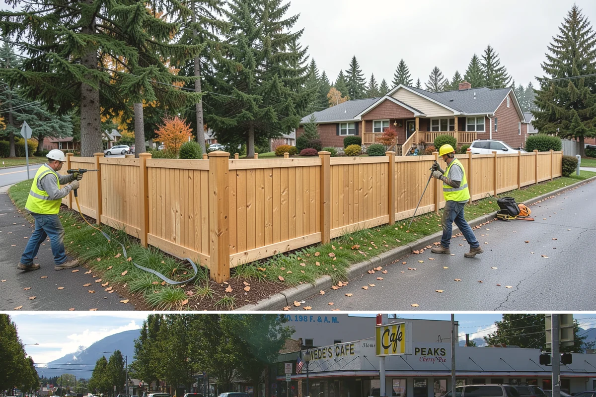 City Facilities Maintenance in North Bend, King County, WA - Detailed planting and display work concentrates in spring and early summer ahead of peak civic-event season.