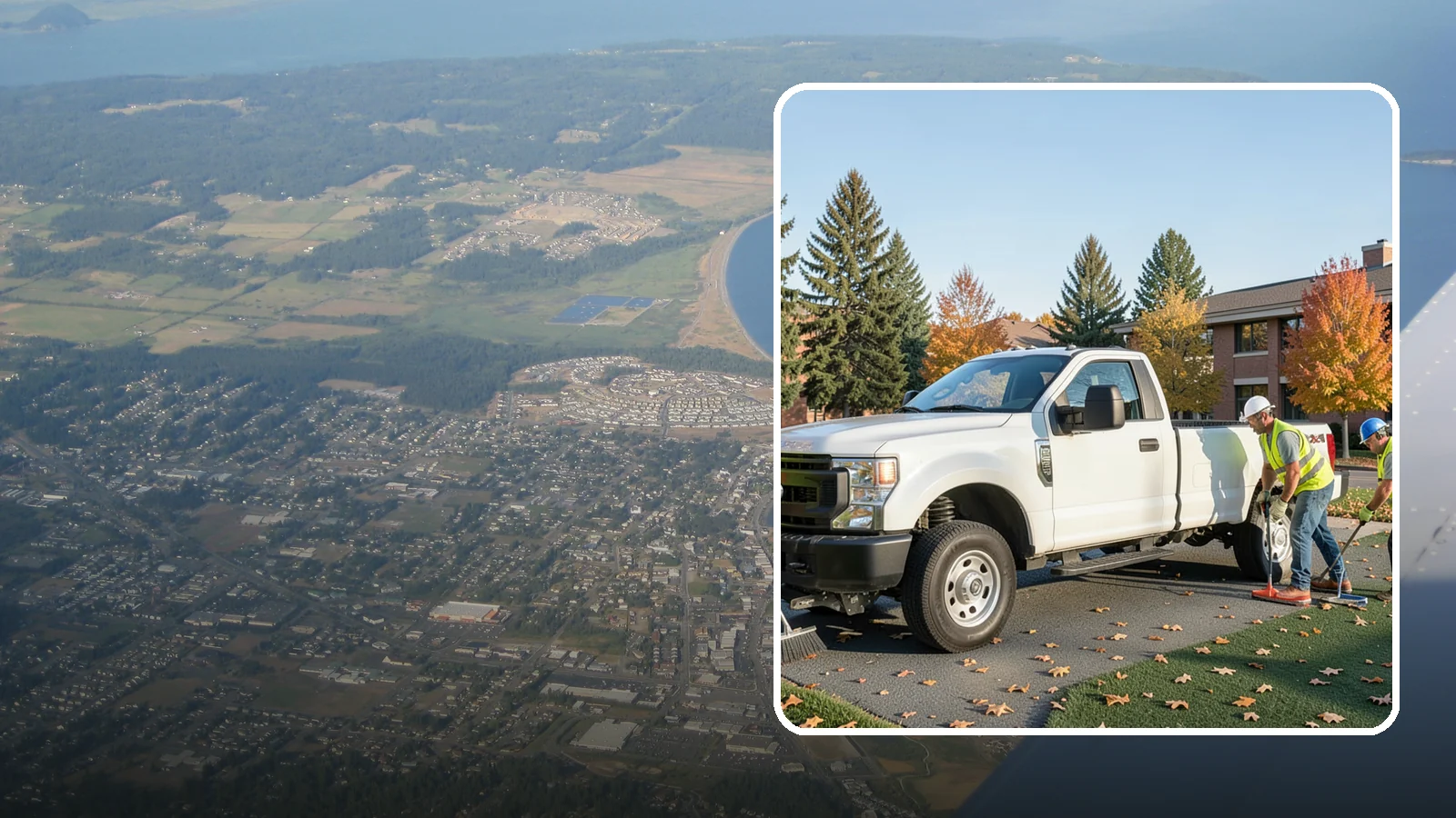 City Facilities Maintenance in Oak Harbor, Island County, WA - Turnkey grounds maintenance for city halls, public works yards, and civic campuses across Western Washington municipalities.