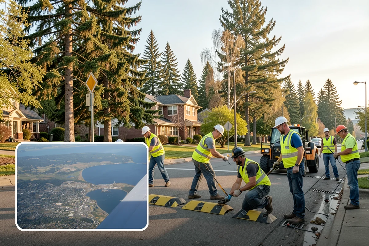 City Facilities Maintenance in Oak Harbor, Island County, WA - Presentable civic entrances that reinforce public trust