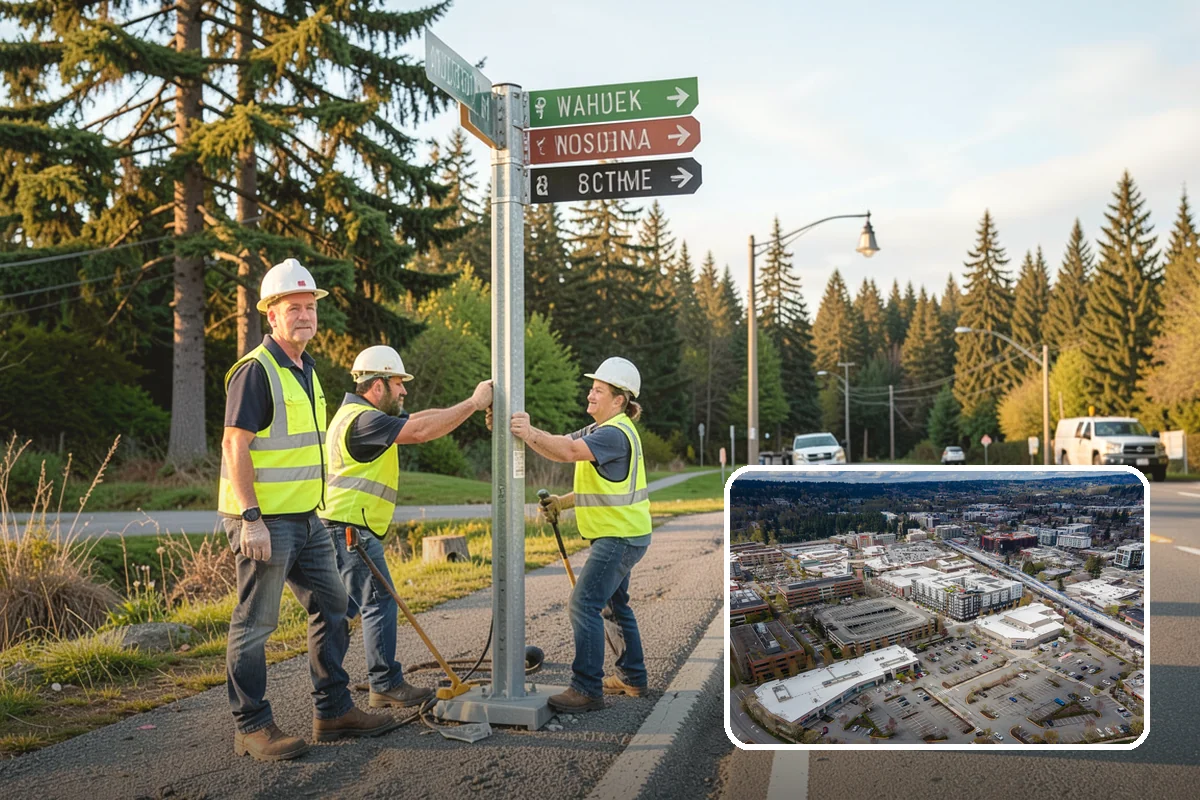 City Facilities Maintenance in Redmond, King County, WA - Presentable civic entrances that reinforce public trust