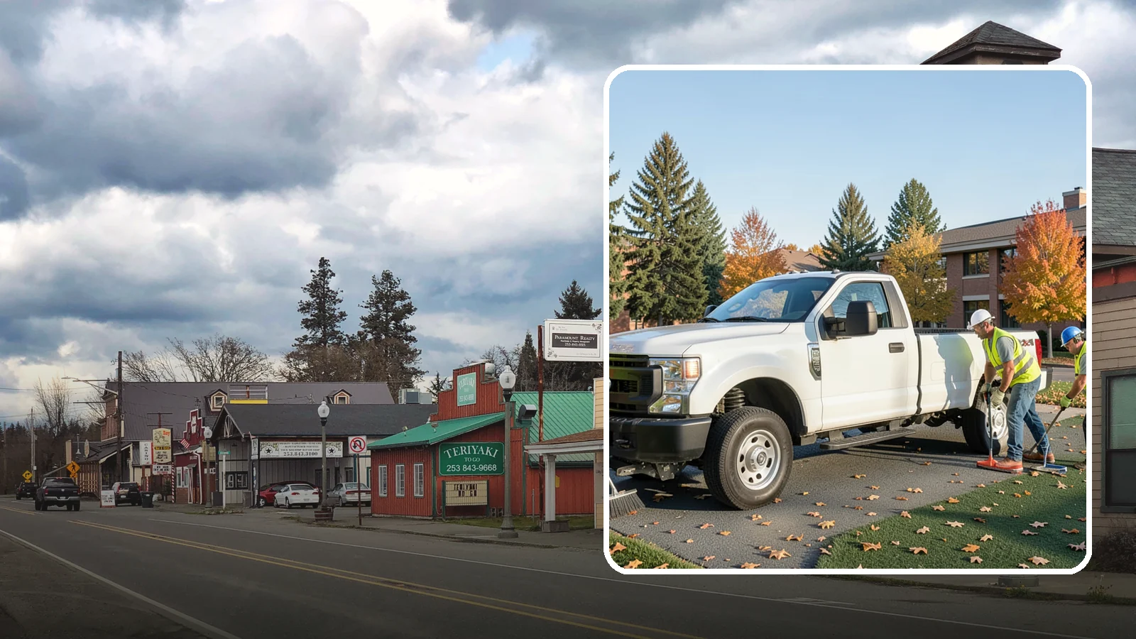 City Facilities Maintenance in Roy, Pierce County, WA - Turnkey grounds maintenance for city halls, public works yards, and civic campuses across Western Washington municipalities.