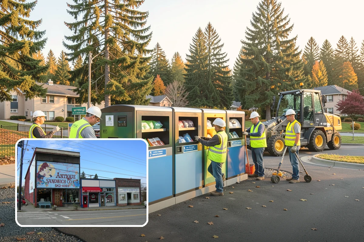 City Facilities Maintenance in Ruston, Pierce County, WA - Presentable civic entrances that reinforce public trust