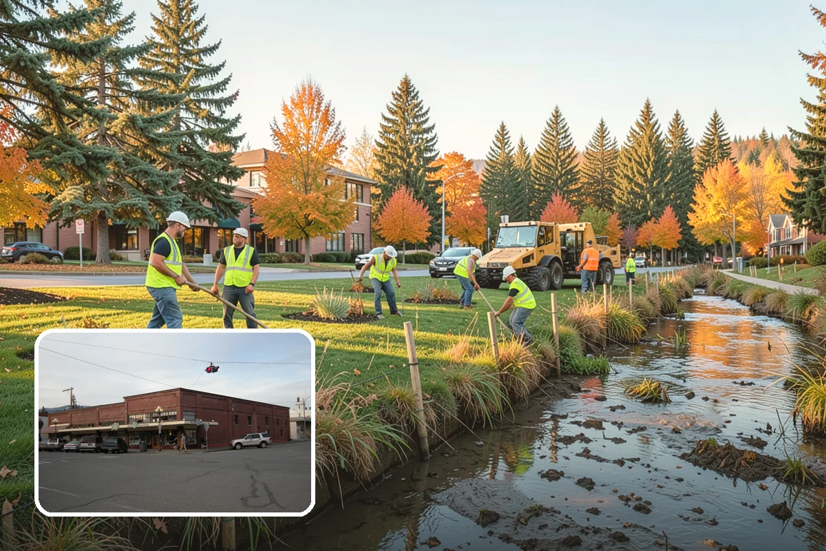 City Facilities Maintenance in Sedro-Woolley, Skagit County, WA - Presentable civic entrances that reinforce public trust