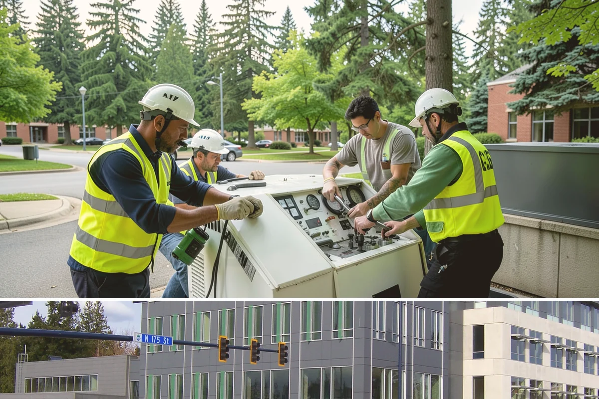 City Facilities Maintenance in Shoreline, King County, WA - Detailed planting and display work concentrates in spring and early summer ahead of peak civic-event season.