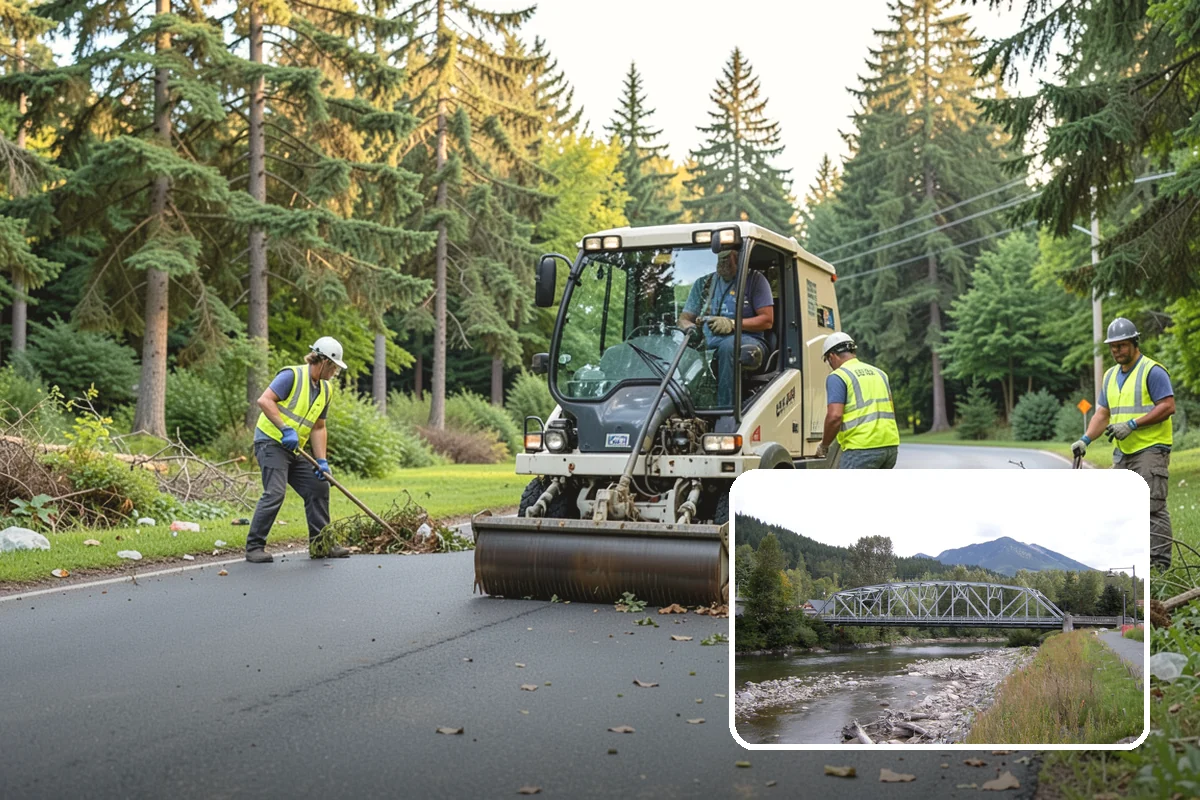 City Facilities Maintenance in Skykomish, King County, WA - Presentable civic entrances that reinforce public trust
