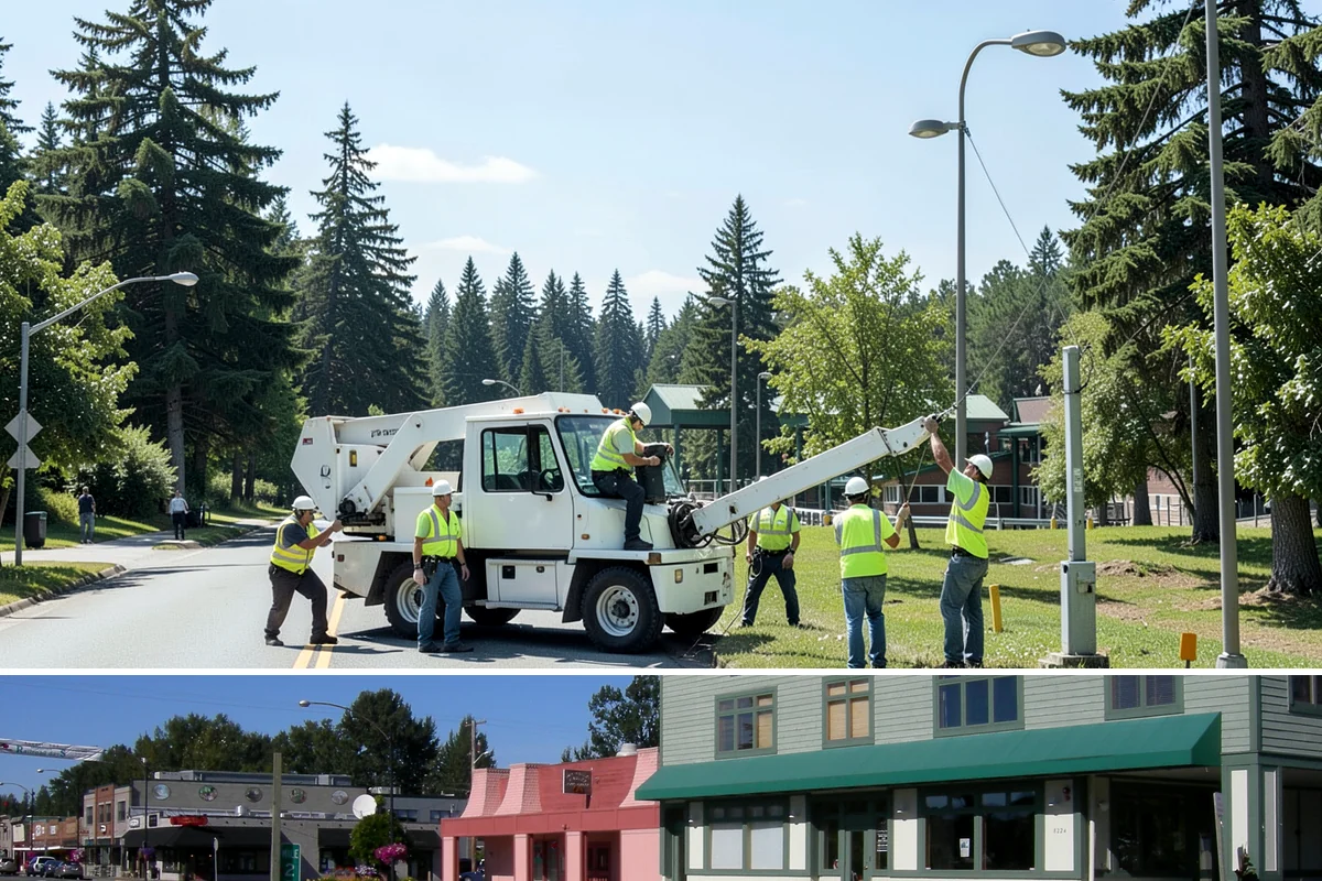 City Facilities Maintenance in Snoqualmie, King County, WA - Detailed planting and display work concentrates in spring and early summer ahead of peak civic-event season.