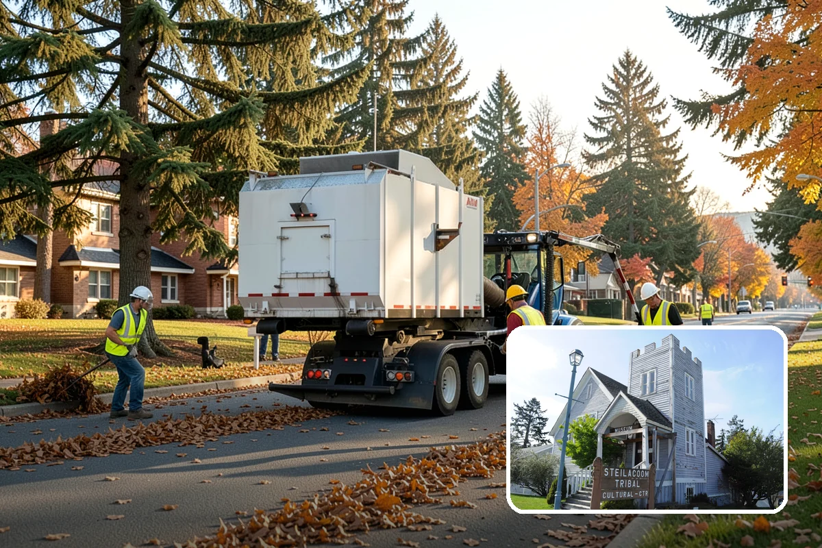 City Facilities Maintenance in Steilacoom, Pierce County, WA - Presentable civic entrances that reinforce public trust