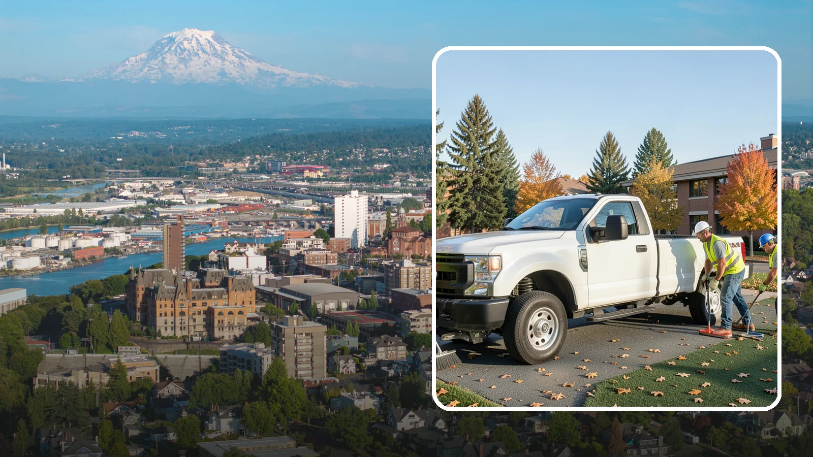 City Facilities Maintenance in Tacoma, Pierce County, WA - Turnkey grounds maintenance for city halls, public works yards, and civic campuses across Western Washington municipalities.