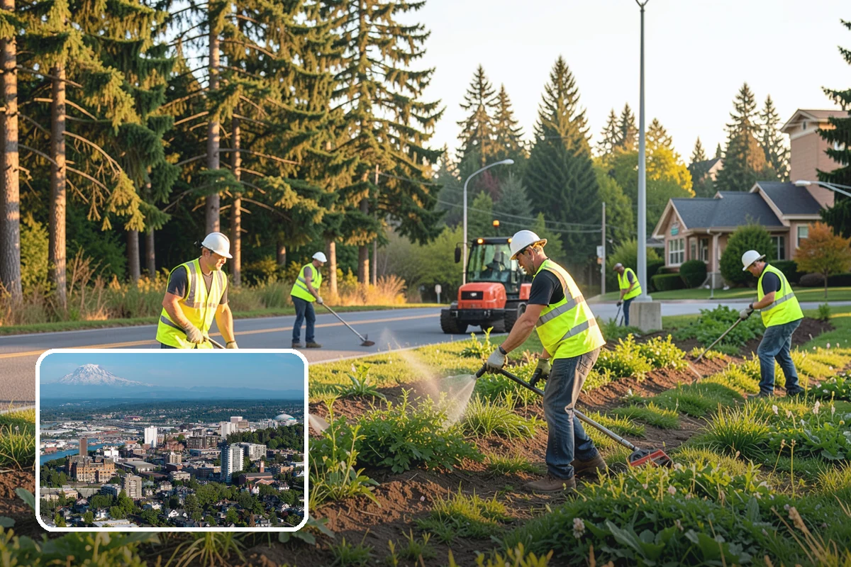 City Facilities Maintenance in Tacoma, Pierce County, WA - Presentable civic entrances that reinforce public trust
