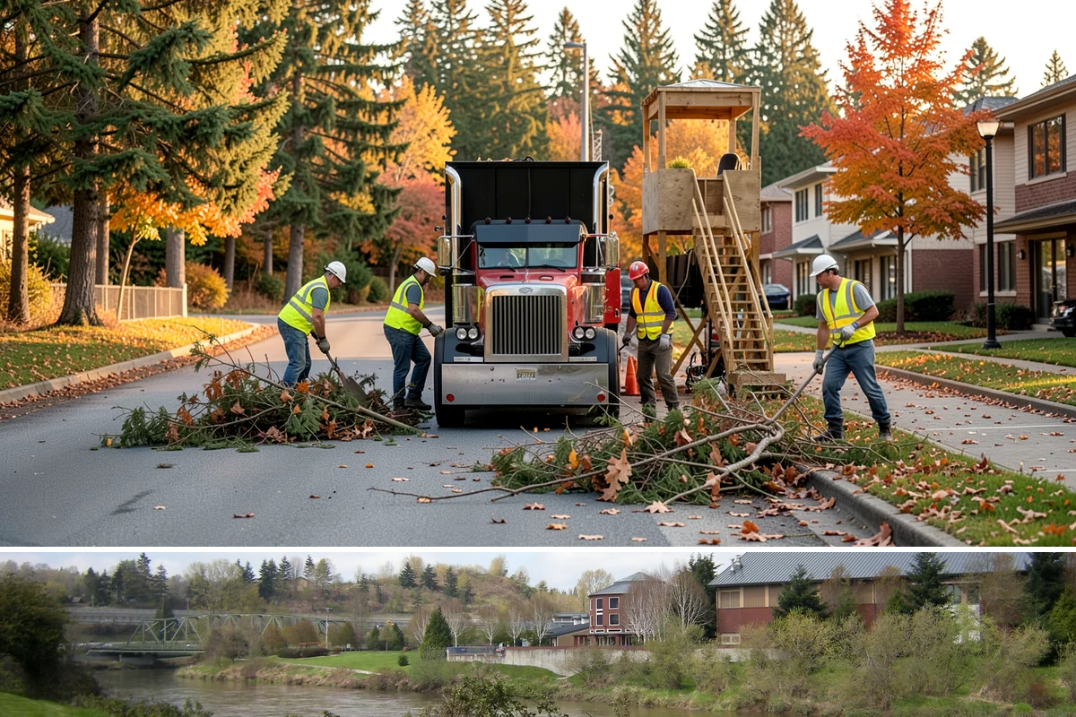 City Facilities Maintenance in Tukwila, King County, WA - Detailed planting and display work concentrates in spring and early summer ahead of peak civic-event season.