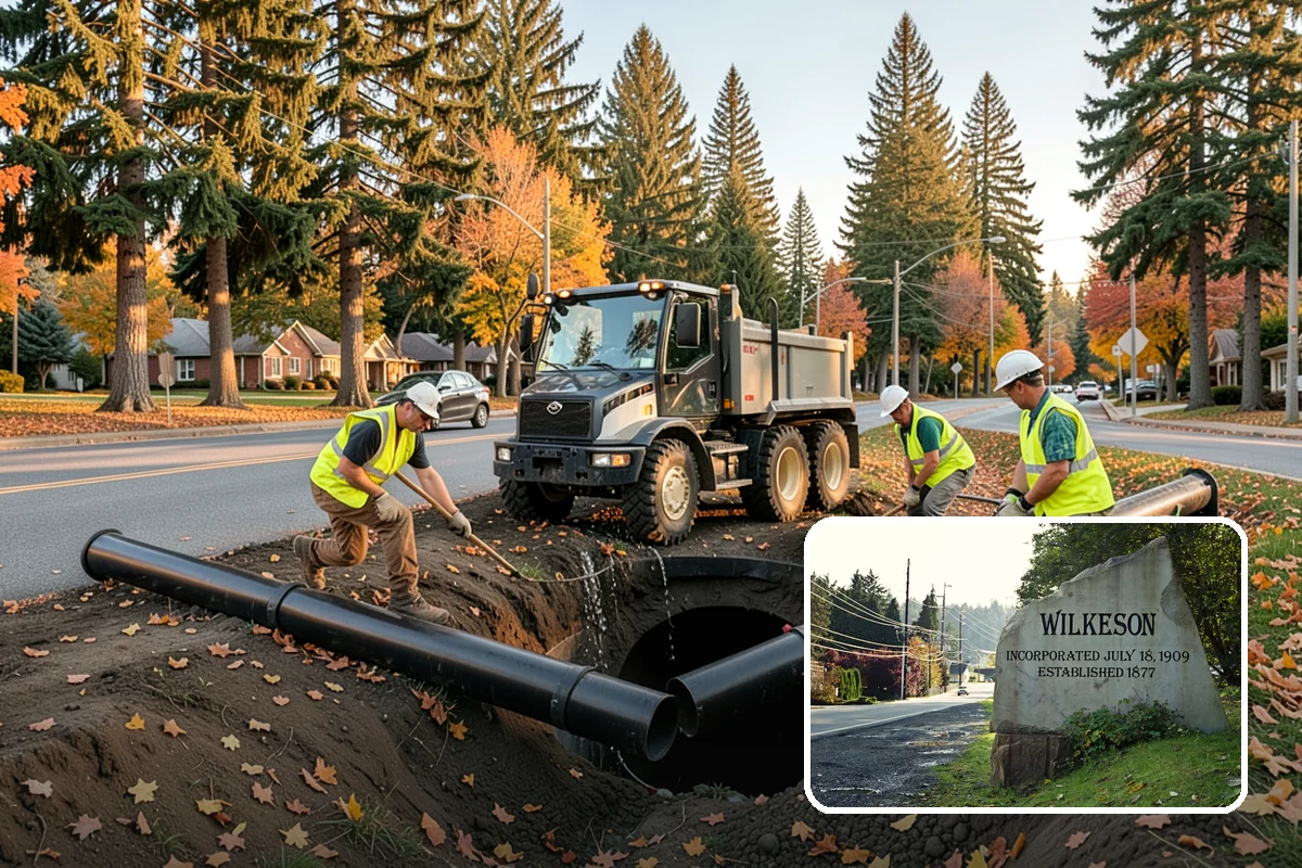 City Facilities Maintenance in Wilkeson, Pierce County, WA - Presentable civic entrances that reinforce public trust