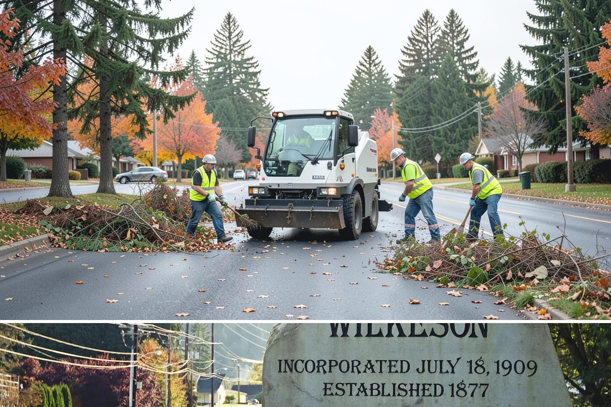 City Facilities Maintenance in Wilkeson, Pierce County, WA - Detailed planting and display work concentrates in spring and early summer ahead of peak civic-event season.