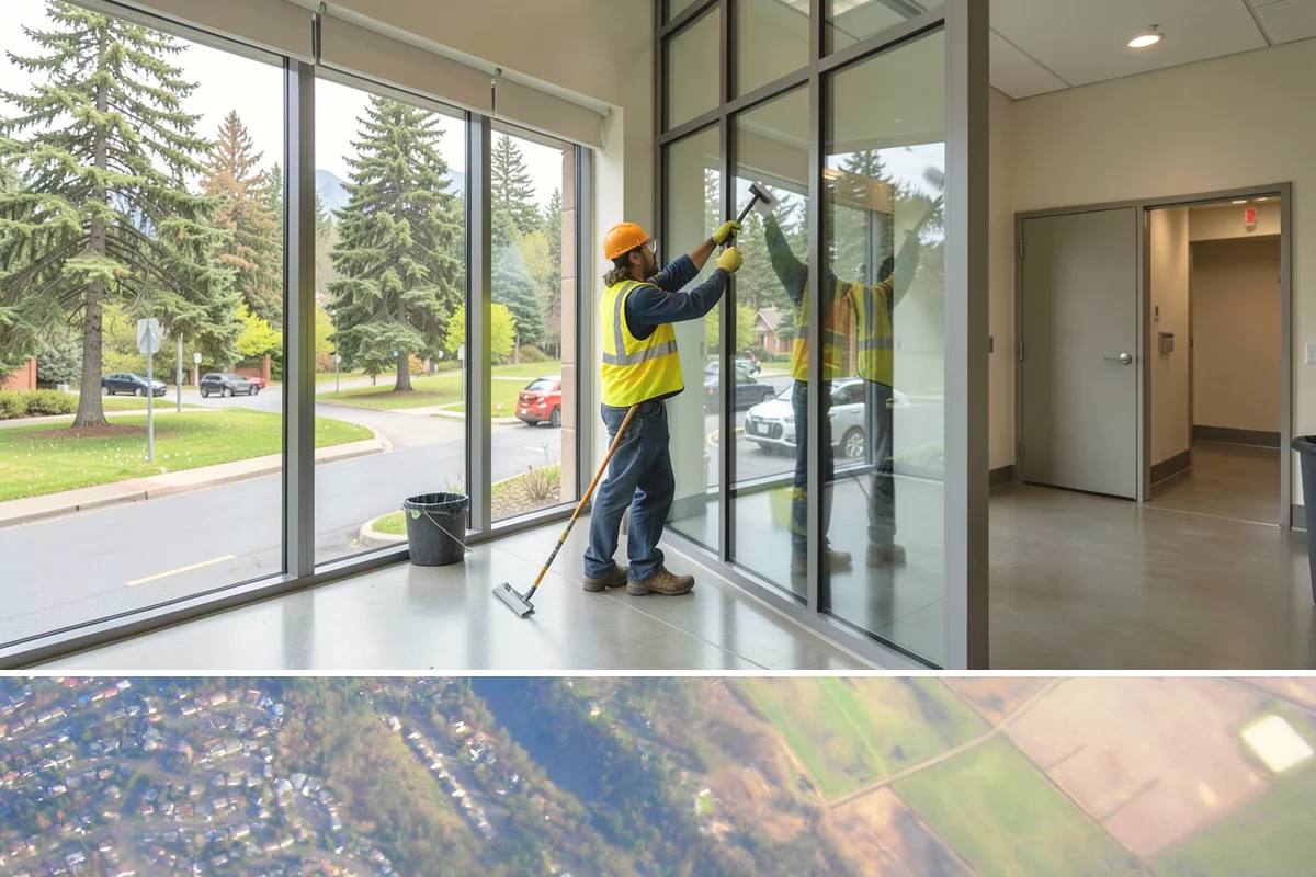 Columbarium Cleaning in Algona, King County, WA - Cleaning is best scheduled in dry weather so panels and sealants cure and dry properly.