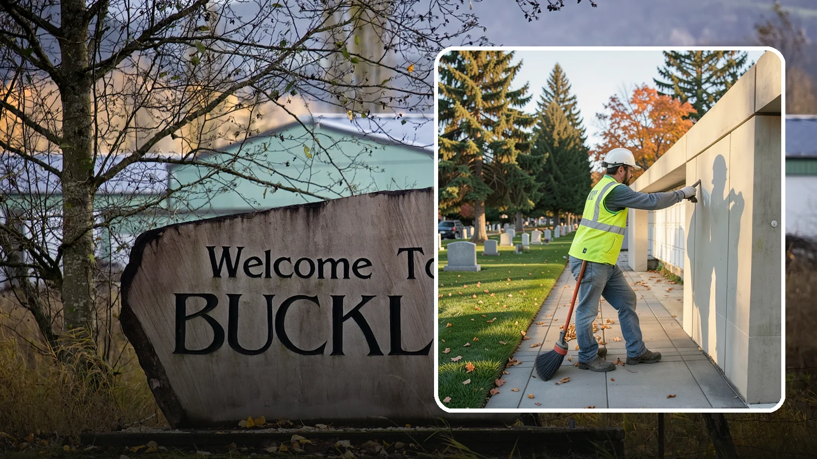 Columbarium Cleaning in Buckley, Pierce County, WA - Careful cleaning and upkeep of columbaria and niche walls at Western Washington cemeteries and memorial parks.