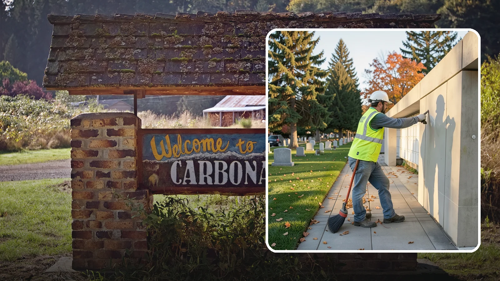 Columbarium Cleaning in Carbonado, Pierce County, WA - Careful cleaning and upkeep of columbaria and niche walls at Western Washington cemeteries and memorial parks.