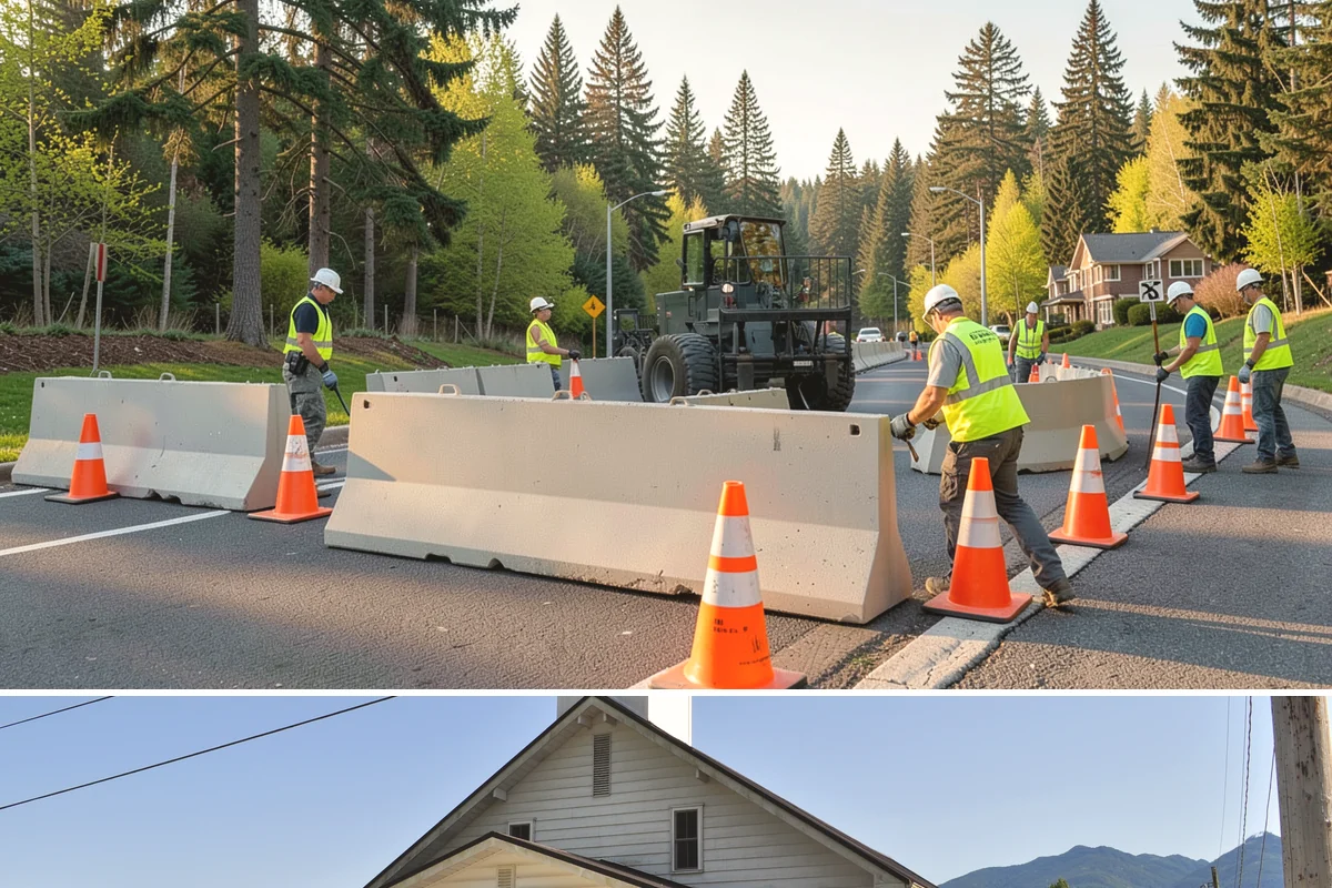 Columbarium Cleaning in Concrete, Skagit County, WA - Cleaning is best scheduled in dry weather so panels and sealants cure and dry properly.