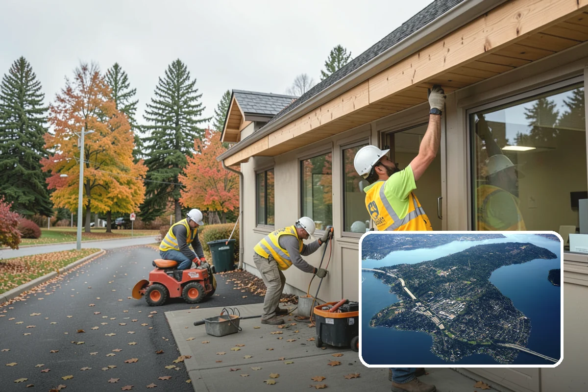 Columbarium Cleaning in Mercer Island, King County, WA - Precise cleaning that protects engraving and sealants