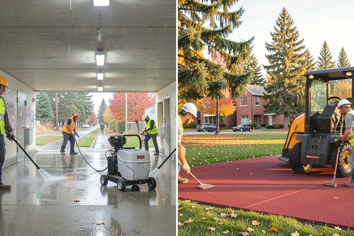 Columbarium Cleaning in Mercer Island, King County, WA - Review columbarium construction and finish materials