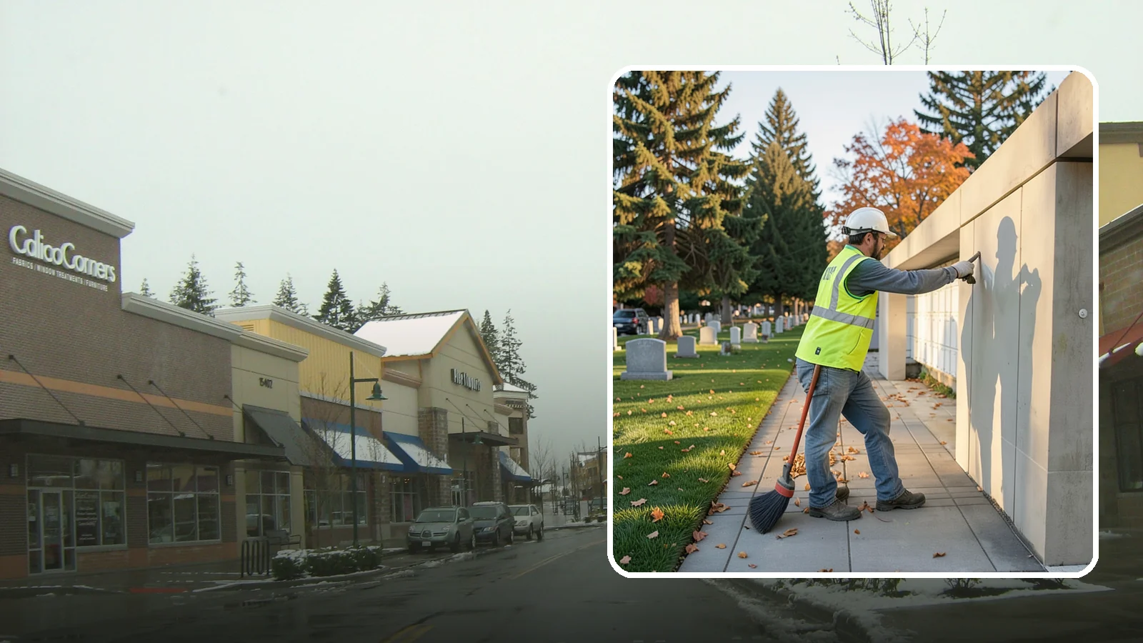 Columbarium Cleaning in Mill Creek, Snohomish County, WA - Careful cleaning and upkeep of columbaria and niche walls at Western Washington cemeteries and memorial parks.