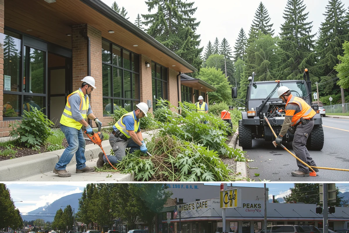 Columbarium Cleaning in North Bend, King County, WA - Cleaning is best scheduled in dry weather so panels and sealants cure and dry properly.