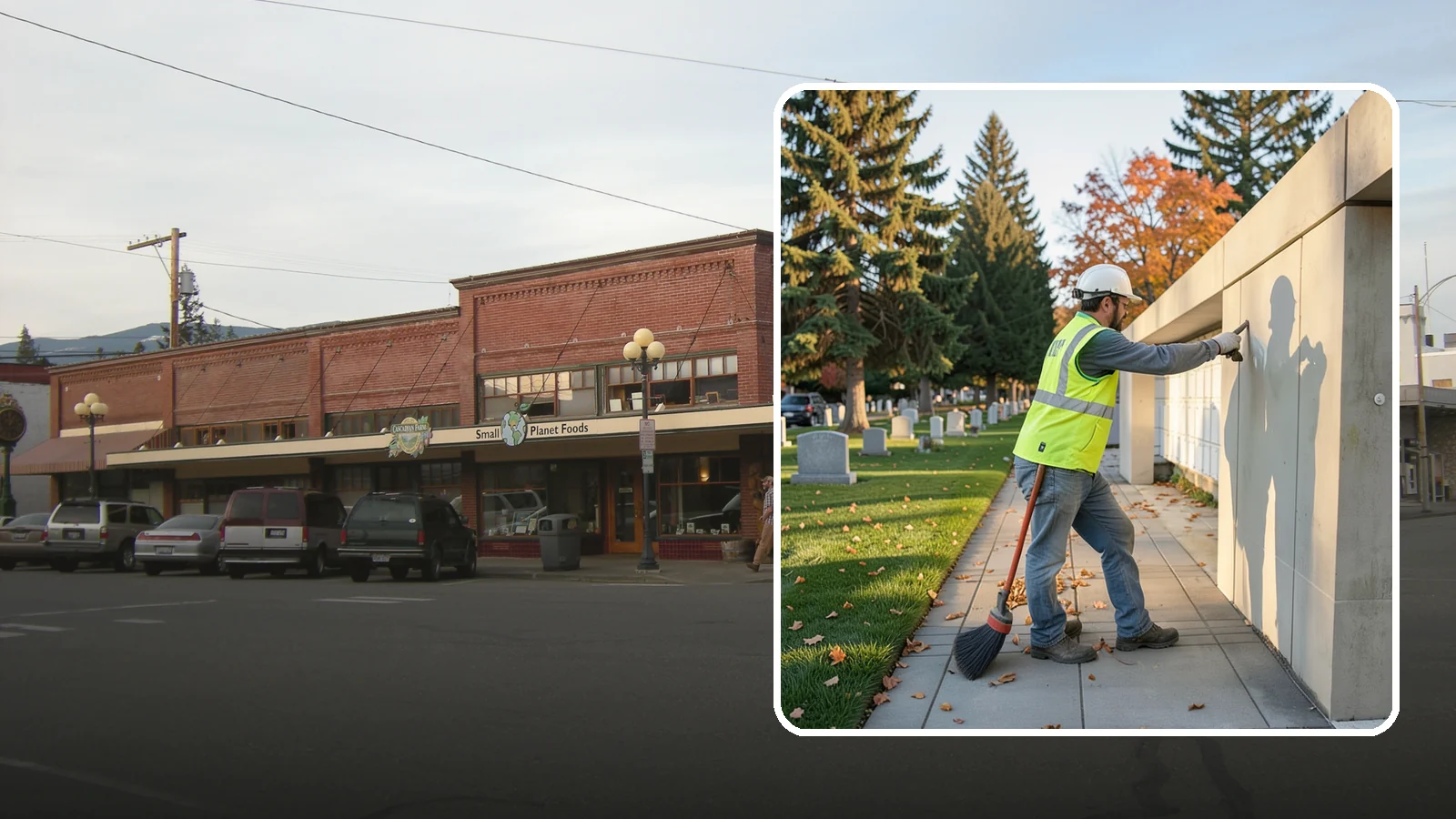 Columbarium Cleaning in Sedro-Woolley, Skagit County, WA - Careful cleaning and upkeep of columbaria and niche walls at Western Washington cemeteries and memorial parks.