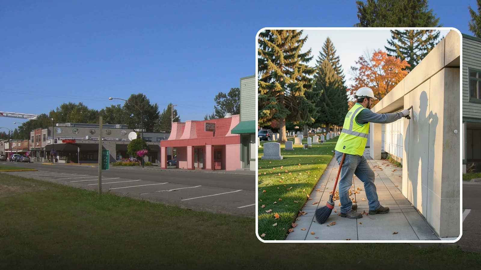 Columbarium Cleaning in Snoqualmie, King County, WA - Careful cleaning and upkeep of columbaria and niche walls at Western Washington cemeteries and memorial parks.
