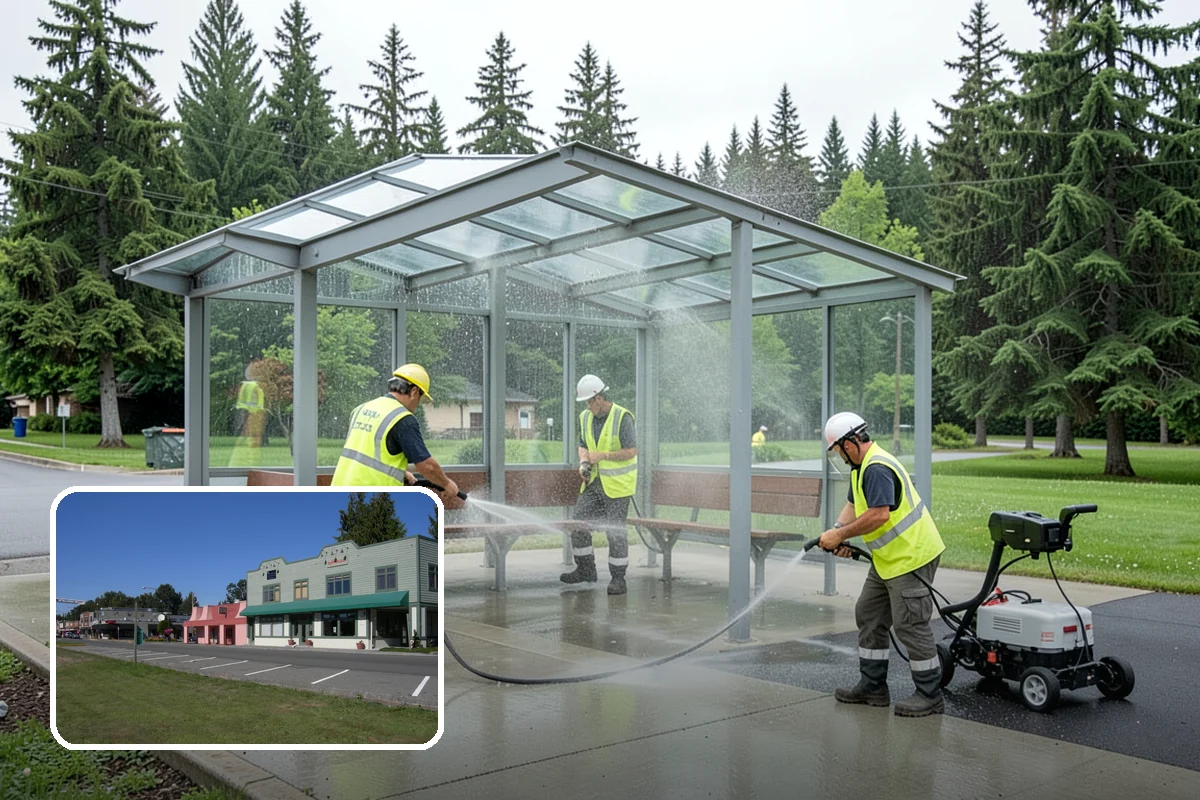 Columbarium Cleaning in Snoqualmie, King County, WA - Precise cleaning that protects engraving and sealants