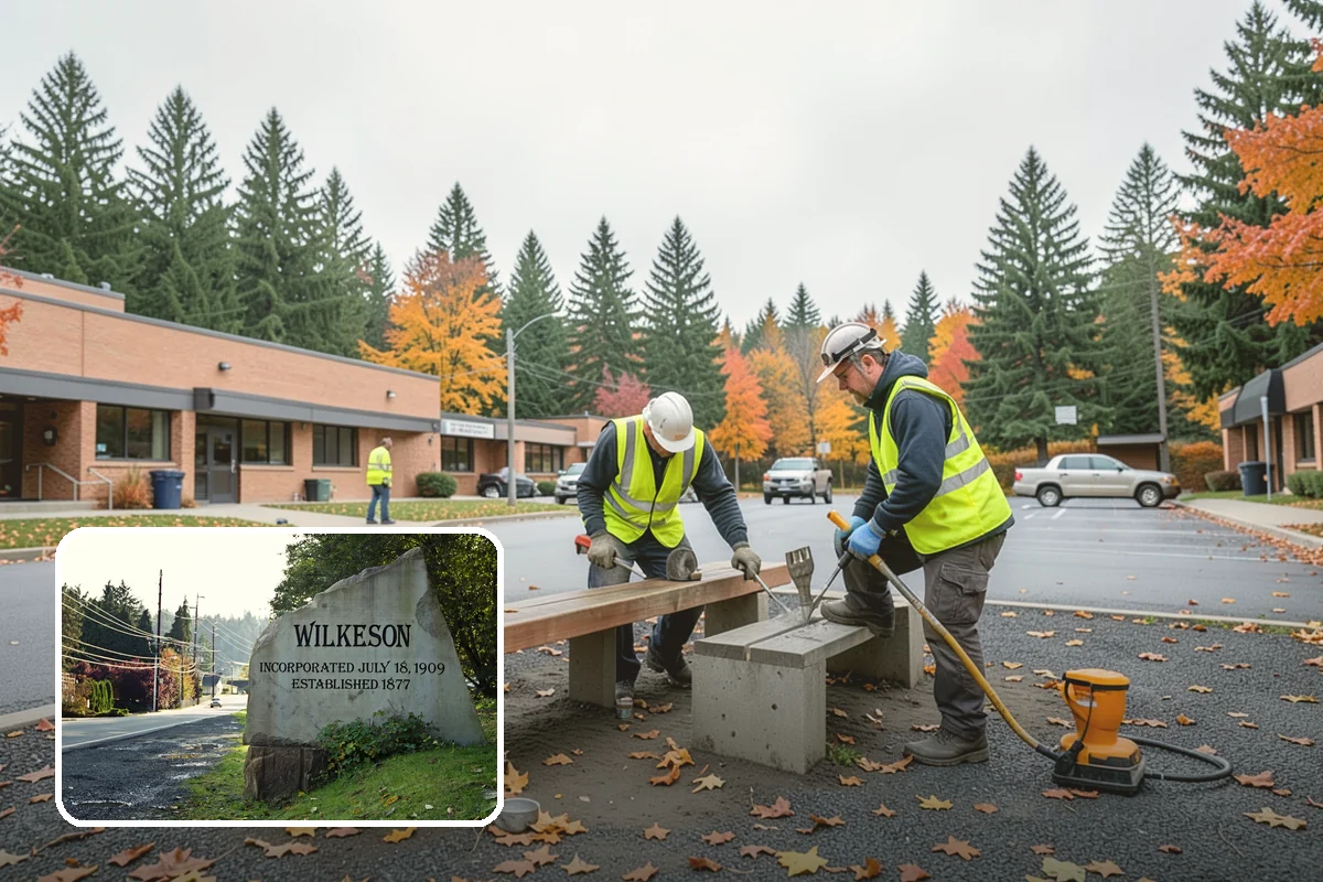 Columbarium Cleaning in Wilkeson, Pierce County, WA - Precise cleaning that protects engraving and sealants
