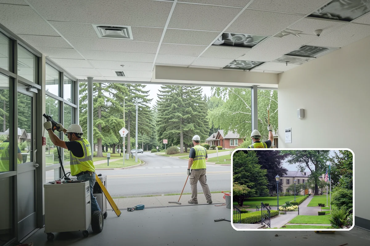 Columbarium Cleaning in Woodinville, King County, WA - Precise cleaning that protects engraving and sealants