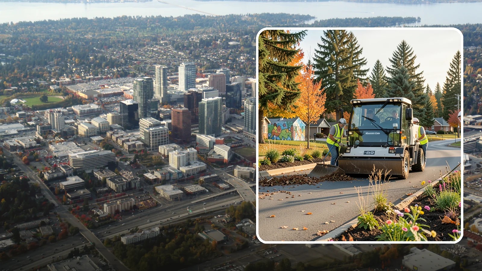 Community Beautification in Bellevue, King County, WA - Coordinated beautification projects that visibly improve public spaces and strengthen civic pride.