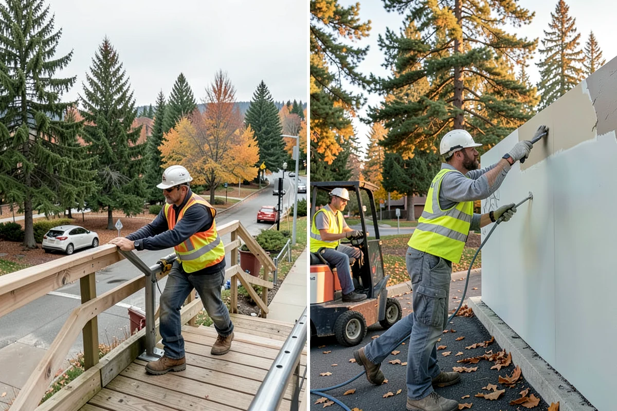 Community Beautification in Clyde Hill, King County, WA - Meet with agency staff to define goals, budget, and design