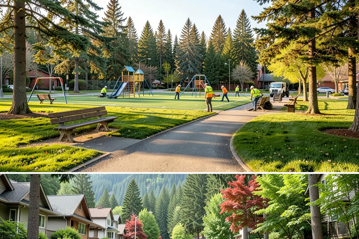 Community Beautification in Darrington, Snohomish County, WA - Beautification work is best scheduled from March through October when planting and outdoor finishes establish reliably in mild...