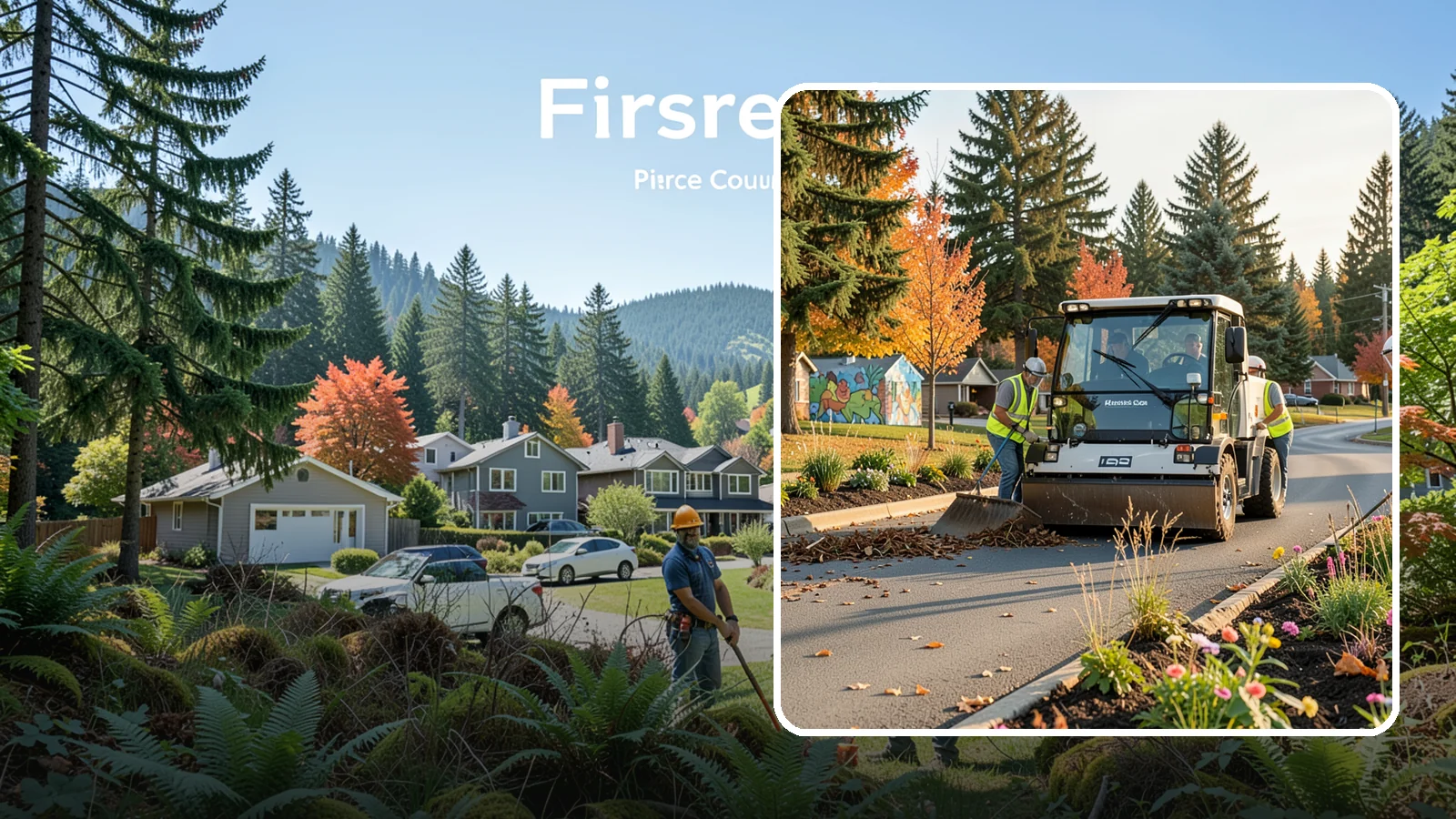 Community Beautification in Fircrest, Pierce County, WA - Coordinated beautification projects that visibly improve public spaces and strengthen civic pride.