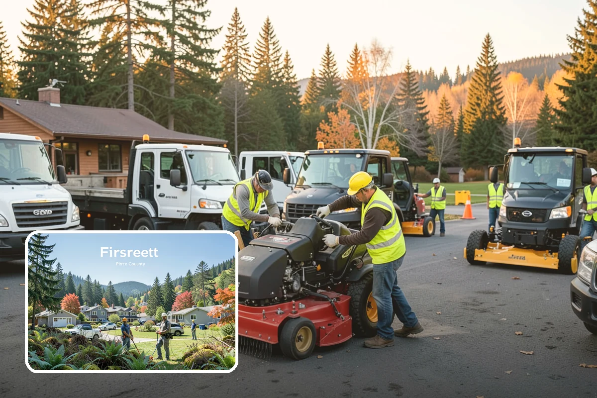 Community Beautification in Fircrest, Pierce County, WA - Delivers visible, lasting improvement to public spaces