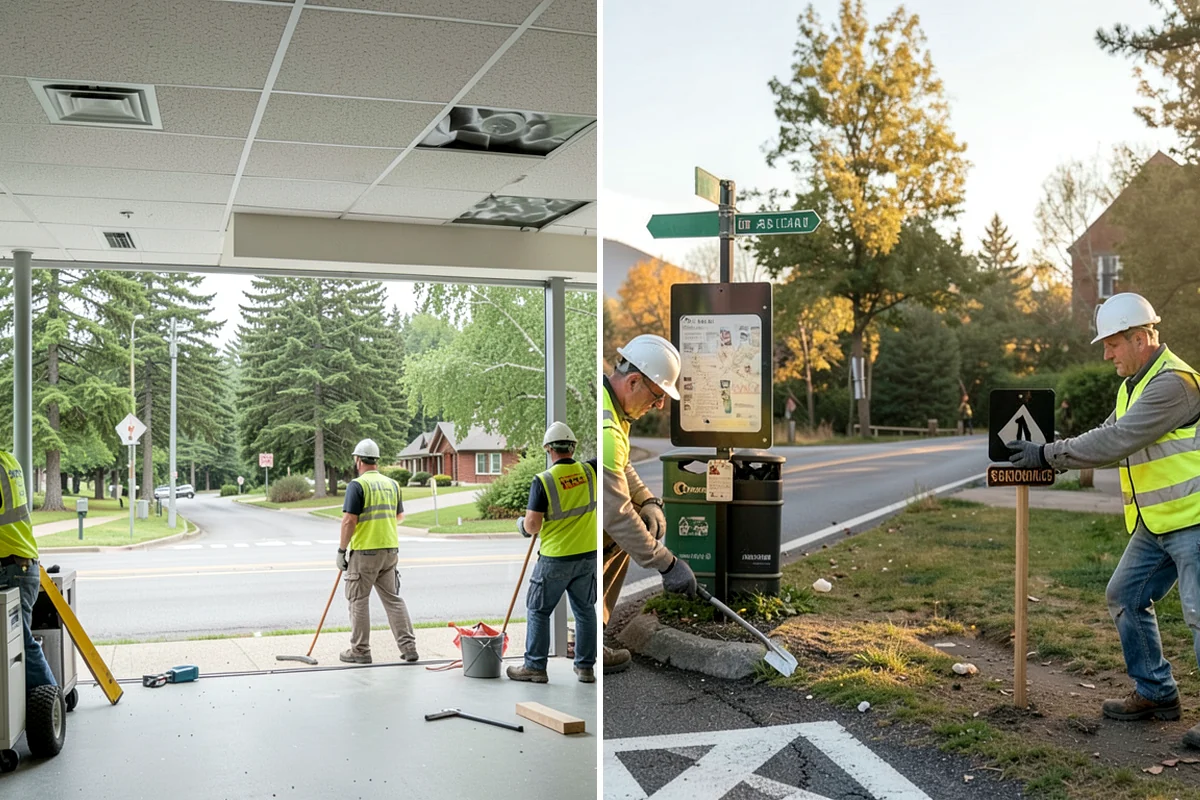 Community Beautification in Kenmore, King County, WA - Meet with agency staff to define goals, budget, and design