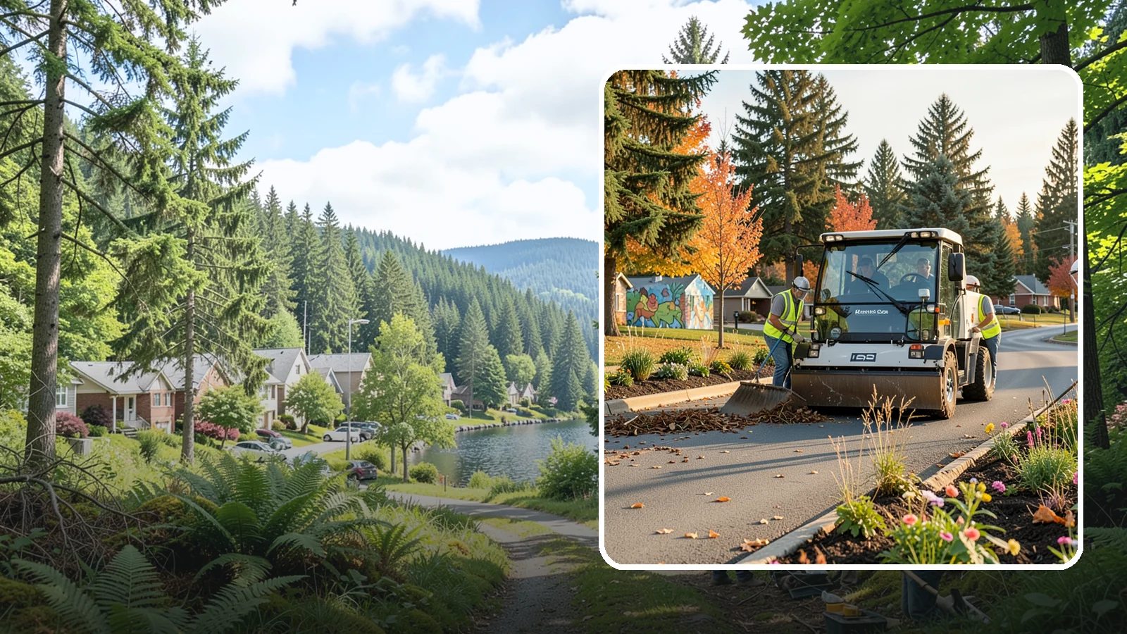 Community Beautification in Lake Forest Park, King County, WA - Coordinated beautification projects that visibly improve public spaces and strengthen civic pride.