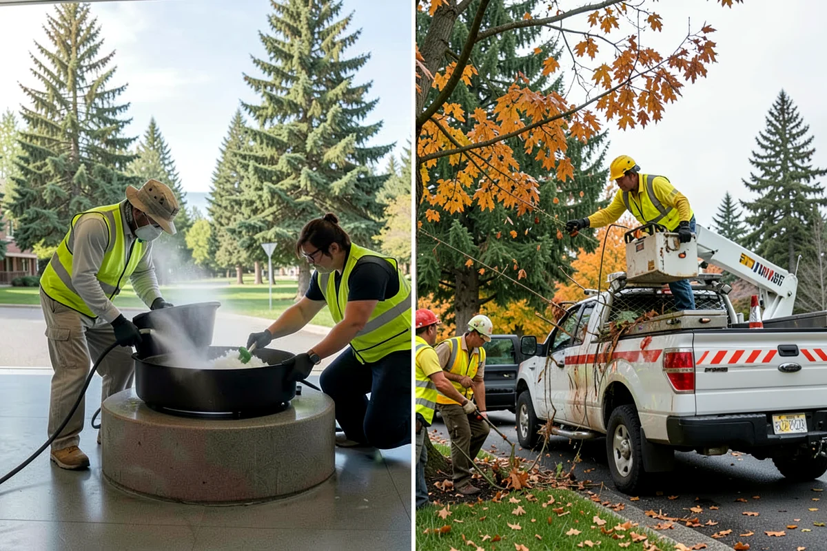 Community Beautification in Lake Forest Park, King County, WA - Meet with agency staff to define goals, budget, and design