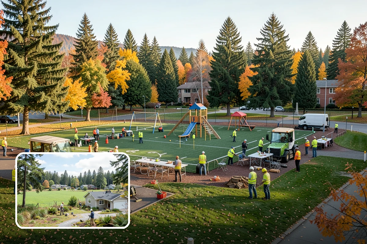 Community Beautification in Lyman, Skagit County, WA - Delivers visible, lasting improvement to public spaces