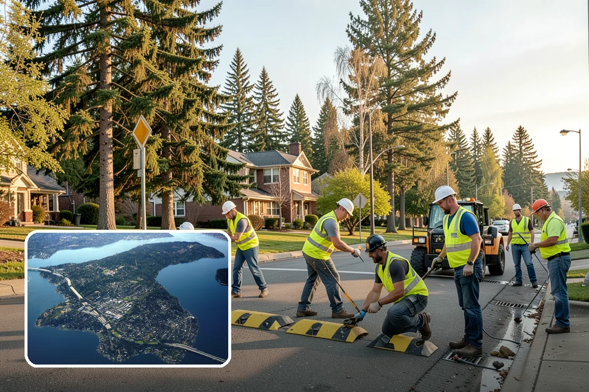 Community Beautification in Mercer Island, King County, WA - Delivers visible, lasting improvement to public spaces