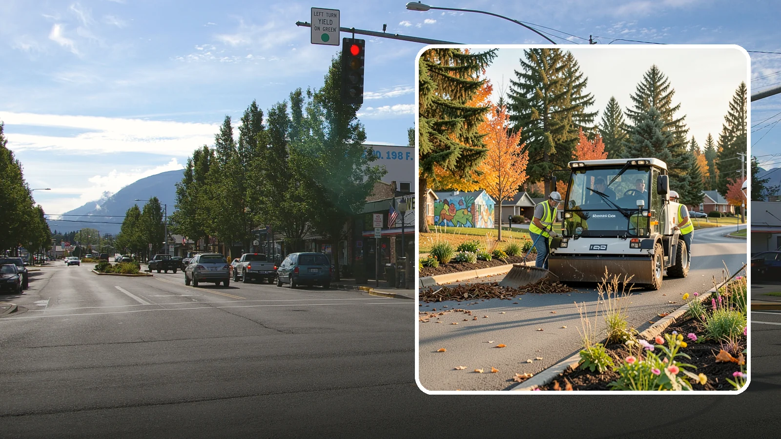 Community Beautification in North Bend, King County, WA - Coordinated beautification projects that visibly improve public spaces and strengthen civic pride.