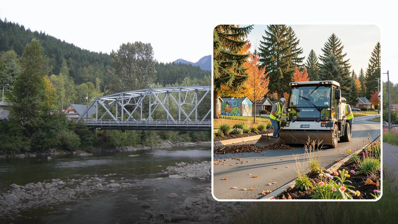 Community Beautification in Skykomish, King County, WA - Coordinated beautification projects that visibly improve public spaces and strengthen civic pride.