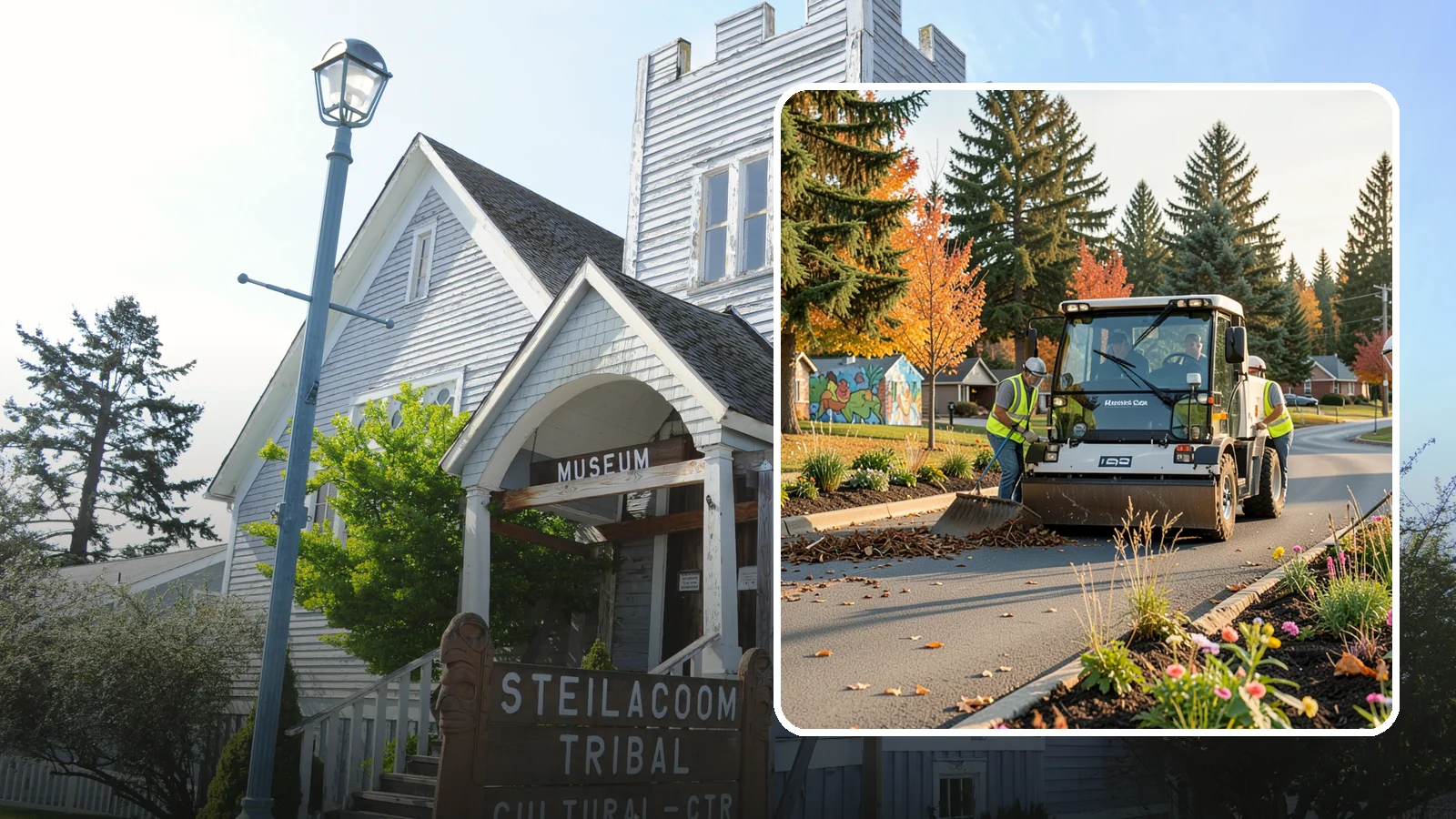 Community Beautification in Steilacoom, Pierce County, WA - Coordinated beautification projects that visibly improve public spaces and strengthen civic pride.