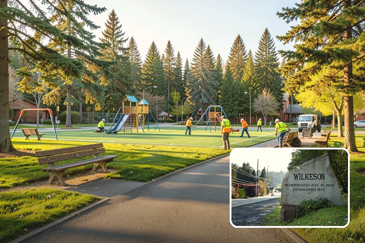 Community Beautification in Wilkeson, Pierce County, WA - Delivers visible, lasting improvement to public spaces