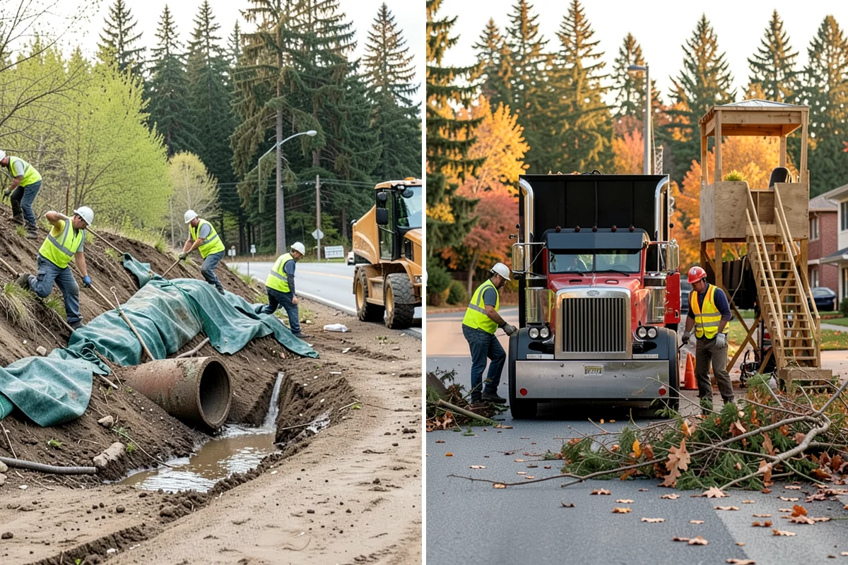 Community Center Grounds Maintenance in Arlington, Snohomish County, WA - Review the center's programming and rental calendar with staff