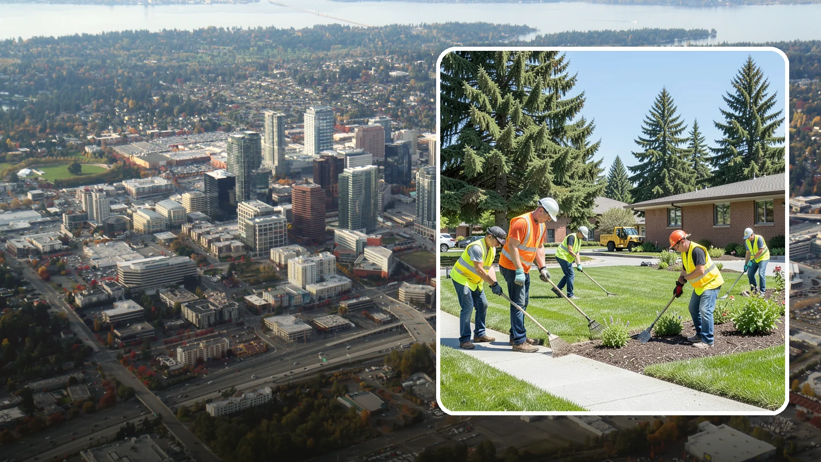 Community Center Grounds Maintenance in Bellevue, King County, WA - Grounds maintenance for community centers and recreation facilities serving Western Washington neighborhoods.